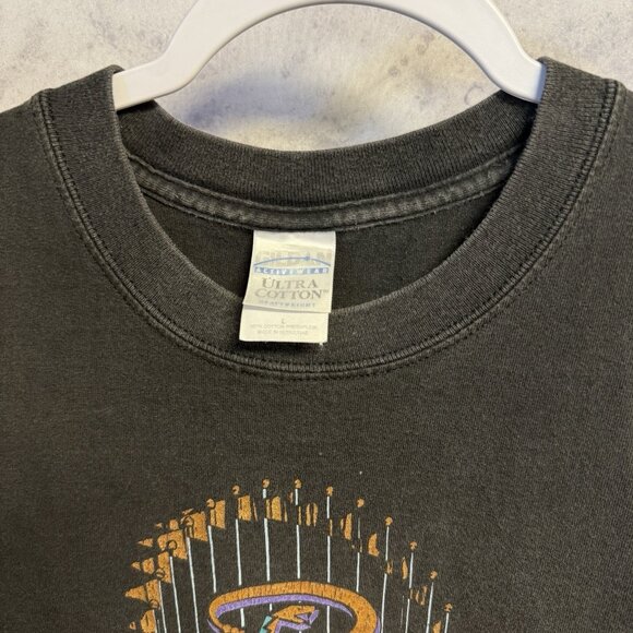 Vintage Arizona Diamondbacks World Series T Shirt Mens Large 21.5x27 Black - Picture 3 of 7